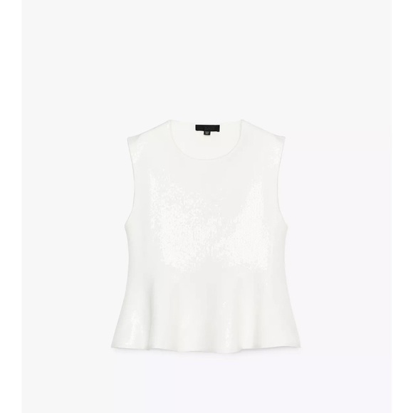 NWT ZARA 2025 collection SEQUIN KNIT PEPLUM TOP SIZE S 
🚨FIRM PRICE - Picture 10 of 16